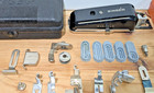 Lot Of Vintage Singer Sewing Machine Attachments Accessories Feet Buttonholer