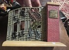 Vintage 1997 Elvis Presley  graceland Gate valdor  6 75  Tall Bookends Music 
