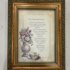 Letters From The Heart    for A Special Person    5x7 Wood Frame Gold