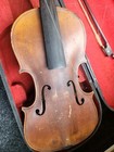 Antique Violin Full Size With Wood Case