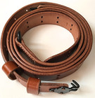 Leather Sling Wwii M1 Garand Leather Rifle Sling  leather   Steel Hardware 