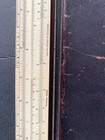 Vintage Keuffel   Esser K e 4053-3 Wood Slide Rule With Case Pat 1900 Usa