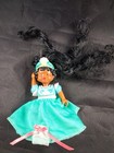 Vtg Fisher Price Once Upon A Dream Dollhouse Princess African American Doll  9f