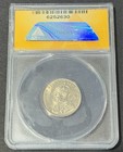 Canada 1929 5c Five Cent Nickel Coin King George V Anacs Graded Ms-63 Mint State