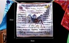 Tibetan Buddhist 5 Elements Gold Printed Wind Horse Prayer Flags Hanging Flags