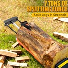 New 7 Ton Heavy Duty Hydraulic Wood Electric Log Splitter - Wood Splitter Manual