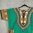 Nwt Ft Inc African Unisex Men Shirt Xl Dashiki Hippie Boho Tribal 100  Cotton