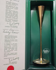 Original Underberg  gold Cup  Long Stem Metal Glass - Rare  new In Box 