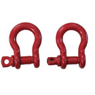  2  Crosby Screw Pin Heavy Duty Steel Shackle Wll4-3 4 3 4 Red Usa 16cc6 H1tcg6s