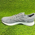 Adidas Pureboost Dpr Mens Size 13 Gray White Athletic Gym Workout Shoes Sneakers