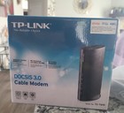Tp-link Tc-7610 Docsis 3 0 Cable Modem - W Power Adapter - Excellent Condition 