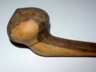 Very Rare Antique  rhinoceros Horn  African Tribal Knobkierrie Zulu War Club