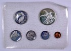 1973 First Coinage Of The British Virgin Islands 6-coin Proof Set Franklin Mint