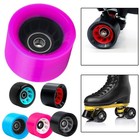 8pcs Roller Skate Wheels 58 39 32mm For Double-row Roller Skates For Quad