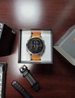 -new garmin Fenix 8 Amoled Sapphire Gps Watch 47mm Orange With Extra Strap
