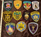 11 Piece Set Of Arizona Police And Sheriff Patches In Various Sizes 