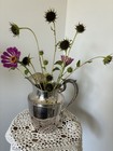 Gorham Silver Plate Water Pitcher Flowe Vase Cottagecore English Country