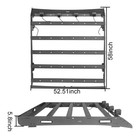 Ram 1500 Top Roof Rack Crossbar Cargo Basket Luggage Carrier