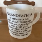 Federal Glass Vintage Green Milk Glass Grandfather Mountain Souvenir Mug Cup