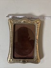 Vintage Italian Sterling Silver 925 Photo Frame Ornate Repousse Floral 5x7 915r