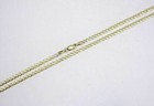 14k Solid Yellow Gold Cuban Link Chain Necklace 3mm Men  Women Size 16 -30 