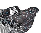 Premium Shopping Cart Cover High Chair Cover Soft Comfort Cushion For Baby Black