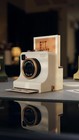 Retro Camera Latte Art Printer - Stencil Tool For Coffee Lovers Gift