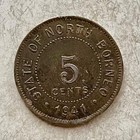C140 5 Cents 1941 North Borneo