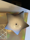 Estee Lauder Solid Perfume Compact  shining Silver Star  - Vintage 1999