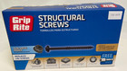 Grip Rite Structural Screws 3 8  X 4   20 Packs  Grsshw38420 240 Screws Total