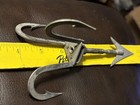 Antique Whale Seal Harpoon Spear Head Tip Point Fishing Dart    Tin Box Portable