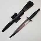 Vtg Fairbairn Sykes British   Us Army Commando Fighting Knife W scabbard