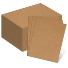 Heavyweight 110lb Brown Cardstock Paper 8 5x11  - 100 Sheets For Invitations  Di