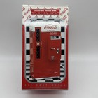 Coca-cola 1950 s Die Cast Metal Vending Machine Musical Bank By Enesco 1994