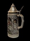 Vintage Original West German Gerz Lidded Beer Stein     Keinen Tropfen