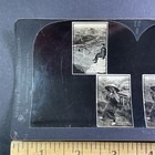 Optometrist Medical Eye Strength Training Stereoview Antique C1920s X1630