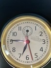 Pottery Barn Art Deco Alarm Clock Retro Mantle Desk Metal Heavy Works
