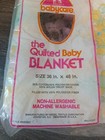New Vintage Riegel Baby Chicks Crib Comforter Quilt Blanket Bedtime Pastel 36x48