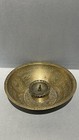 Antique Islamic Magic Talismanic Brass Bowl  Used For Healing Divination Quran