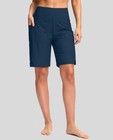 G Gradual Women s 9  Long Swim Board Shorts With Pockets High Waisted Knee    