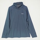 Simms Men Solarflex Hoody Fishing Shirt Blue Xxl Pullover Hooded Neck Gaiter