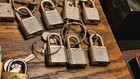 Vintage Lot Of 19 20mm Mini Padlocks With Keys  Keystone  Lark  Ricardo Bevhills