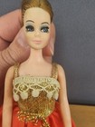 Topper Dawn Doll Friend Wearing Bouffant Bubble Gown 1970s Vtg