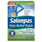  Lot  3x9ct  Salonpas Pain Relieving Menthol And Methyl Salicylate Large Patches