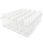2oz Empty Hand Sanitizer Travel Bottles - 100 Pack Clear Refillable Flip-top Con