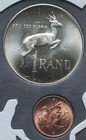 South Africa 1972 Coin   Stamp Fdc Set With Silver 1 Rand Coin  99 Company