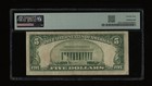 Dbr 1929  5 Frbn Kansas City Fr  1850-j Pmg 25 Serial J01519390a