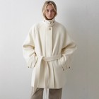 The Row Women s Woolen Autumn Winter New Loose Strap Wool Coat