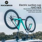 Rockbros Electric Suction Cup Bike Rack For Car Roof Top Sucker Quick Release 