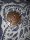 Antique 1854 Bank Of Upper Canada One Penny Token